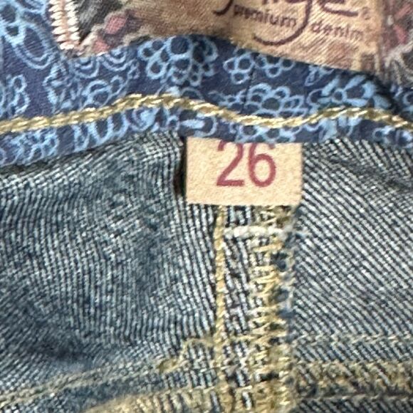 Paige Verdugo Jeggings Skinny Jeans| Size 26 - Picture 6 of 8